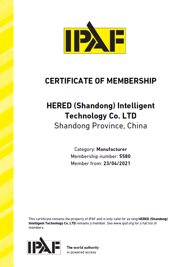 Hered, a member of IPAF since 2021